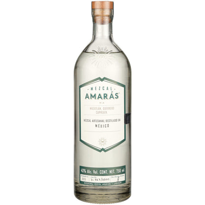 Amaras Mezcal Cupreata Joven 86 - 750ML - Front