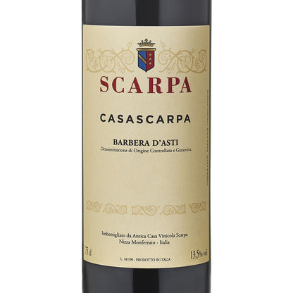 Scarpa Barbera D'Asti Casascarpa 2021 - 750ML