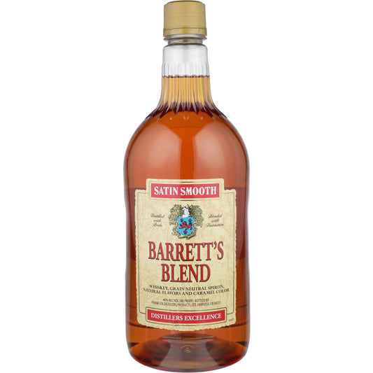 Barrett's Blended American Whiskey 80 - 1.75L - Front