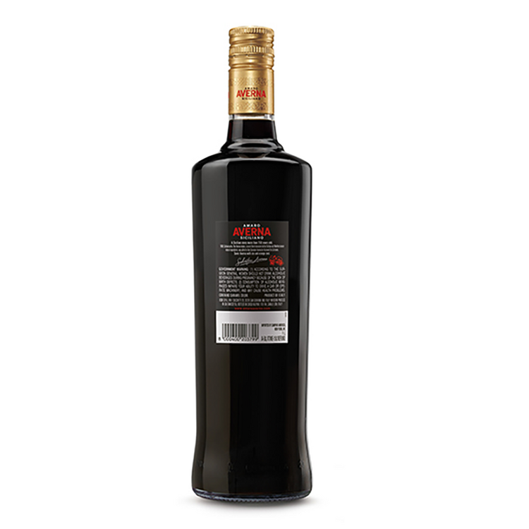 Averna Siciliano Amaro Liqueur 58 - 1.0L - Back