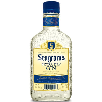 Seagram's Extra Dry Gin 80 - 200ML - Front