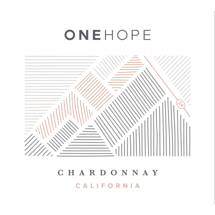 Onehope Chardonnay California - 750ML - Front Label