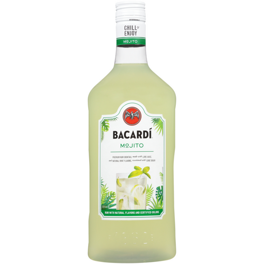 Bacardi Mojito Classic Cocktails 25 - 1.75L - Front