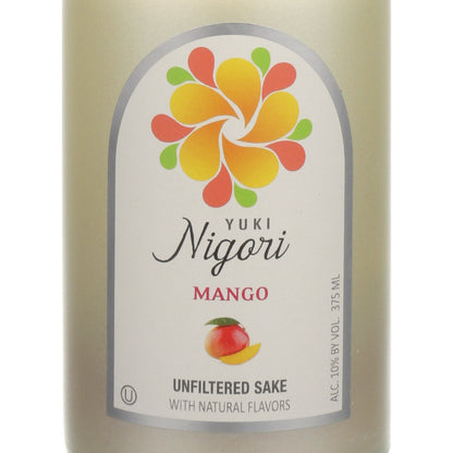 Yuki Mango Flavored Nigori Sake - 375ML - Front Label