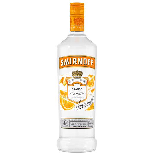 Smirnoff Orange Flavored Vodka 60 - 1.0L - Front