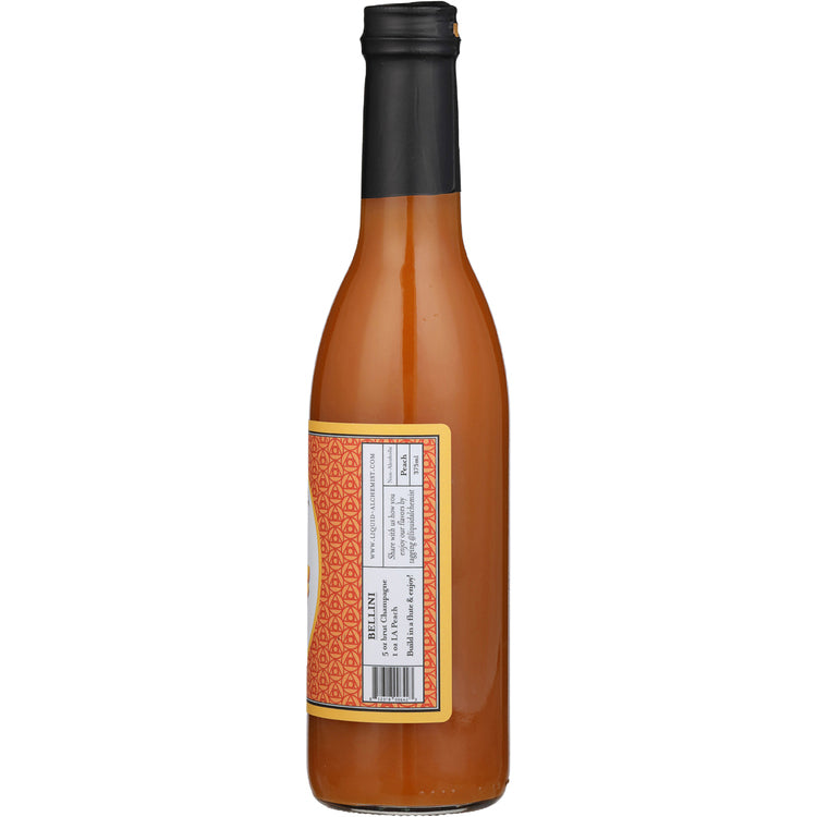 Liquid Alchemist Peach Syrup - 375ML - Back