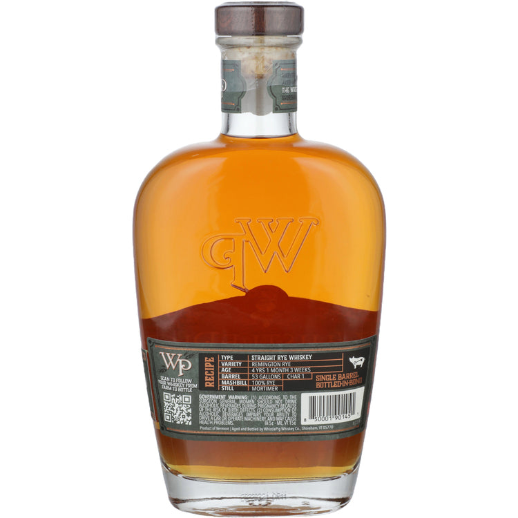 Whistlepig Rye Whiskey Farmstock Rye Beyond Bonded 100 - 750ML - Back