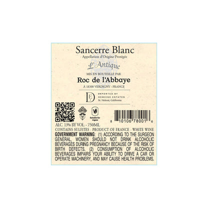 Roc De L'Abbaye Sancerre L'Antique 2023 - 750ML