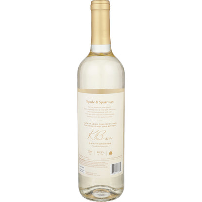 Spade & Sparrows Pinot Grigio California - 750ML - Back
