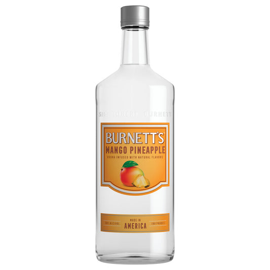 Burnett's Mango Pineapple Flavored Vodka 60 - 750ML - Front