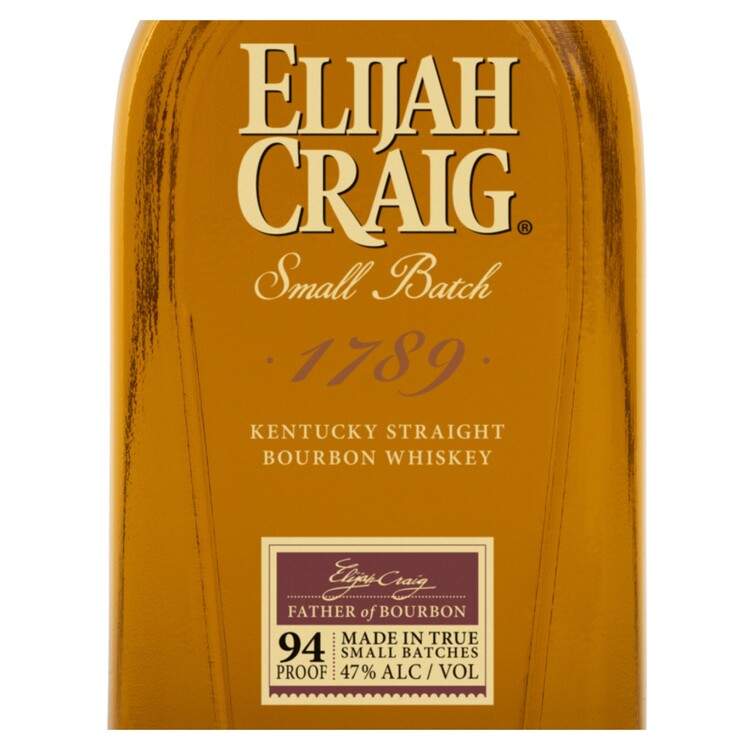 Elijah Craig Straight Bourbon Small Batch 94 - 50ML - Front Label