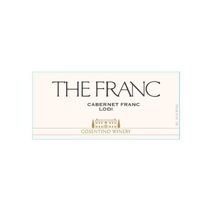 Cosentino Winery Cabernet Franc The Franc Lodi 2022 - 750ML