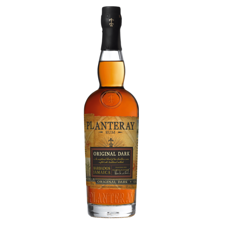 Planteray Dark Rum Original Dark 80 - 750ML - Front