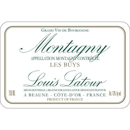 Louis Latour Montagny Les Buys 2022 - 750ML