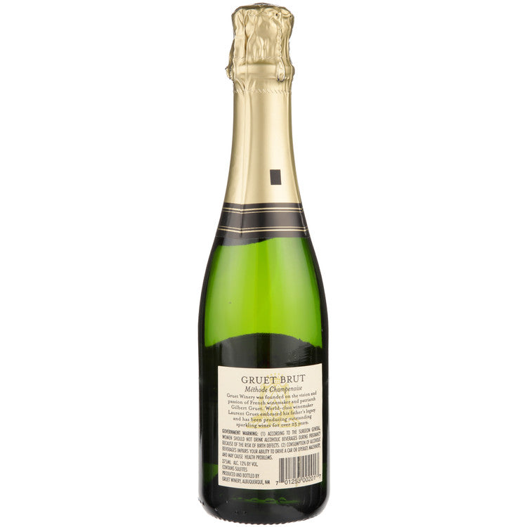 Gruet Brut American - 375ML - Back