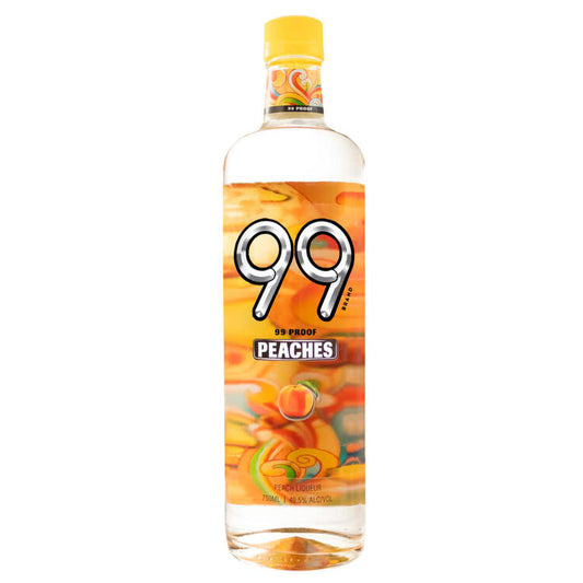 99 Brand Peach Schnapps 99 - 750ML - Front