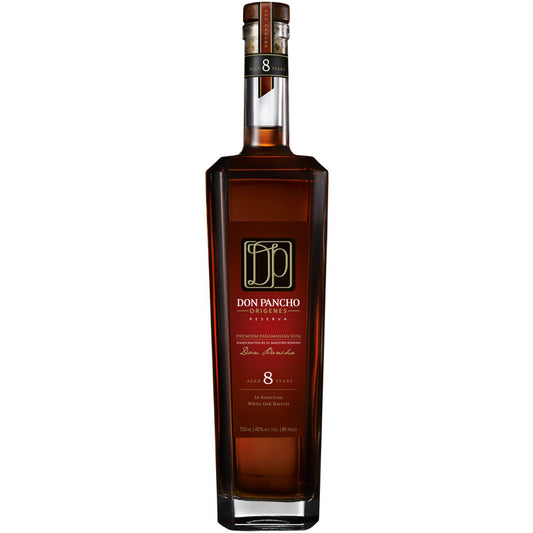 Don Pancho Aged Rum Reserva 8 Yr 80 - 750ML - Front