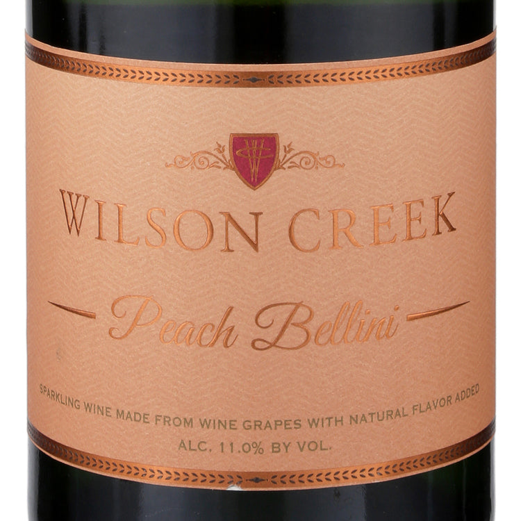 Wilson Creek Peach Bellini - 750ML - Front Label