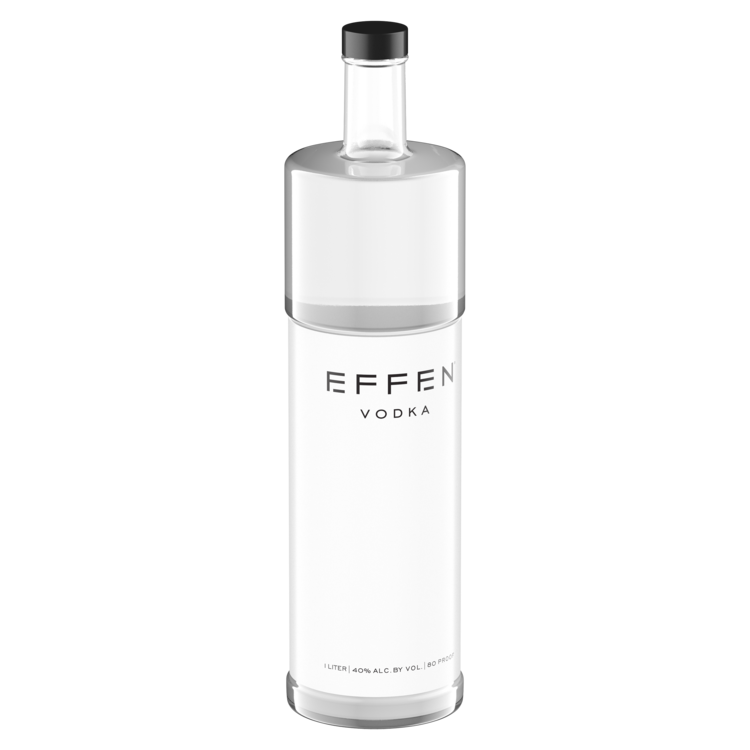 Effen Vodka 80 - 1.0L - Front Label