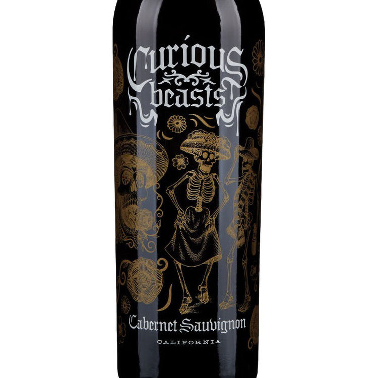 Curious Beasts Red Wine California - 750ML - Front Label