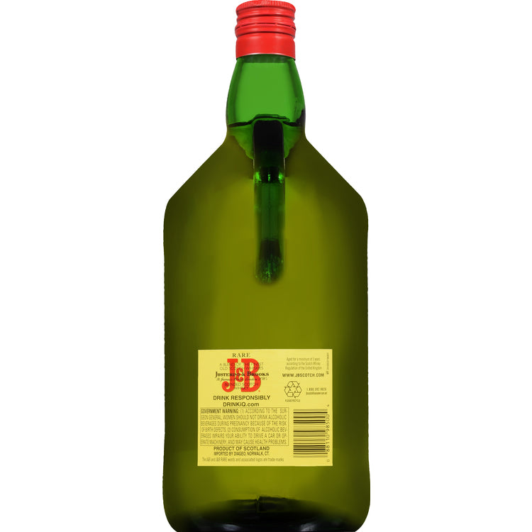 J&B Blended Scotch Rare 80 - 1.75L - Back