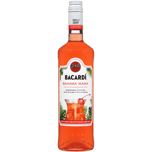 Bacardi Bahama Mama Classic Cocktails 25 - 750ML - Front