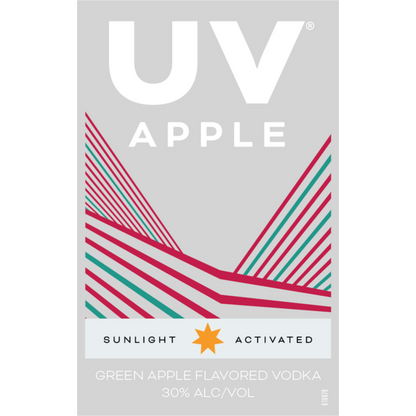 Uv Apple Flavored Vodka 60 - 200ML - Front Label