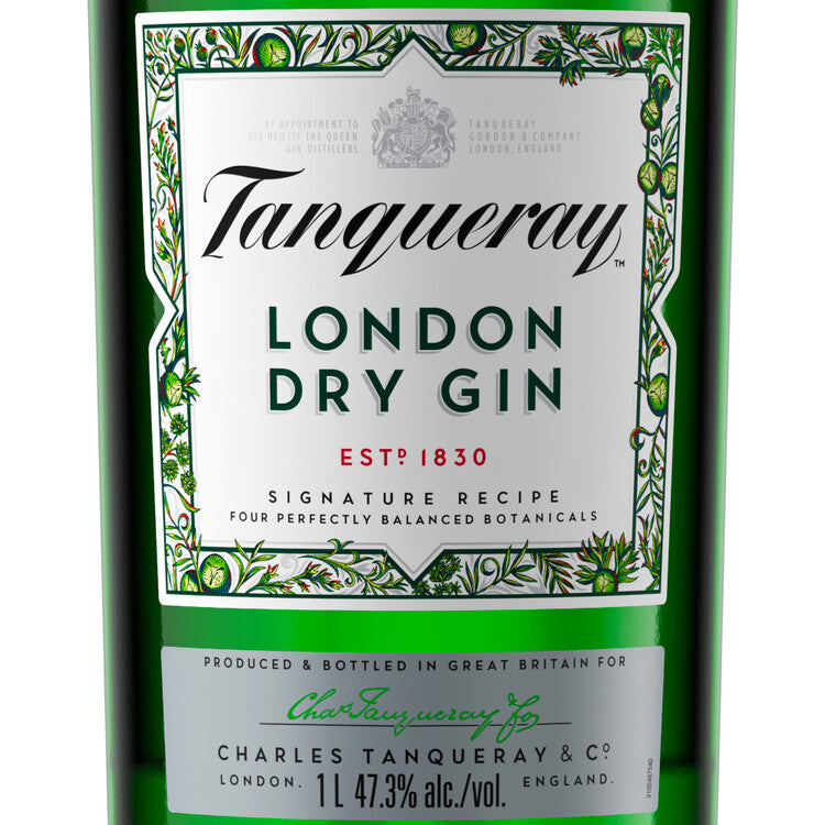 Tanqueray London Dry Gin 94.6 - 1.0L