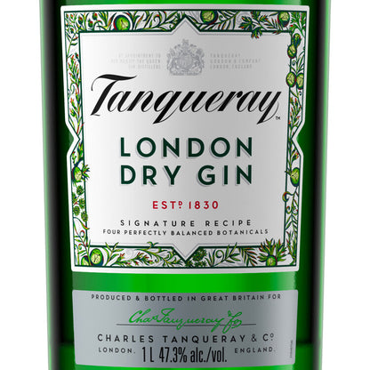 Tanqueray London Dry Gin 94.6 - 1.0L