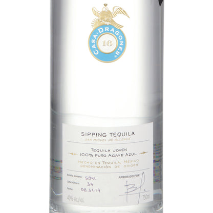 Casa Dragones Tequila Joven 80 W/ 2 Glasses - 750ML
