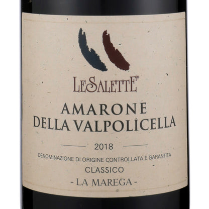 Le Salette Amarone Della Valpolicella Classico La Marega 2018 - 750ML