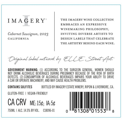 Imagery Cabernet Sauvignon Street Art California - 750ML - Back