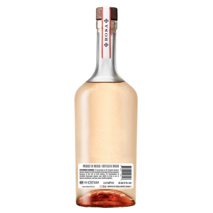 Codigo 1530 Tequila Blanco Rosa 80 - 750ML - Back