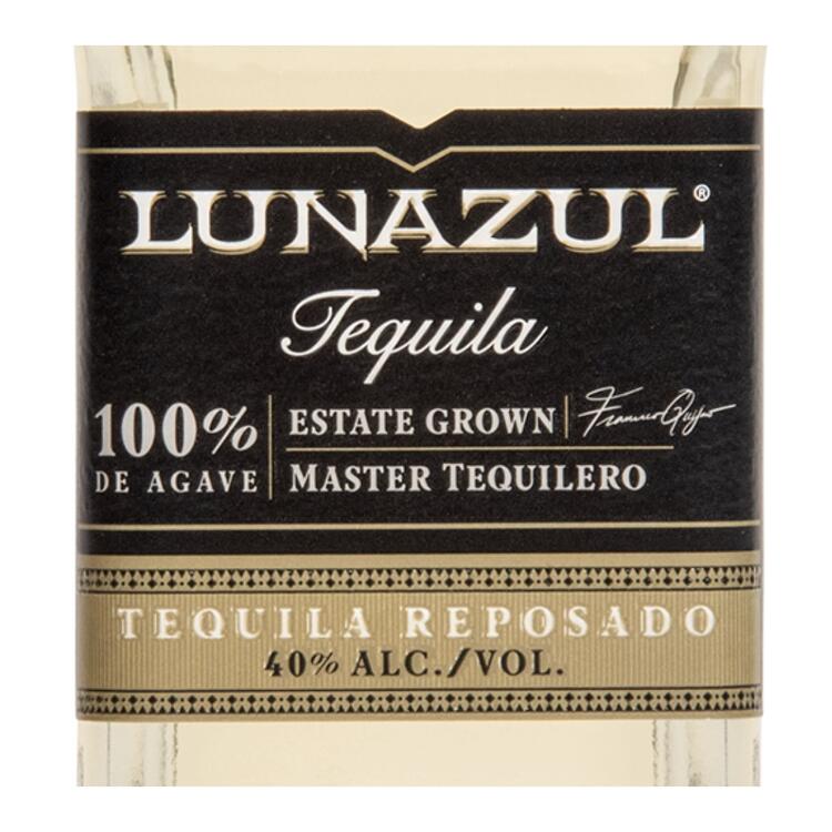 Lunazul Tequila Reposado 80 - 50ML - Front Label