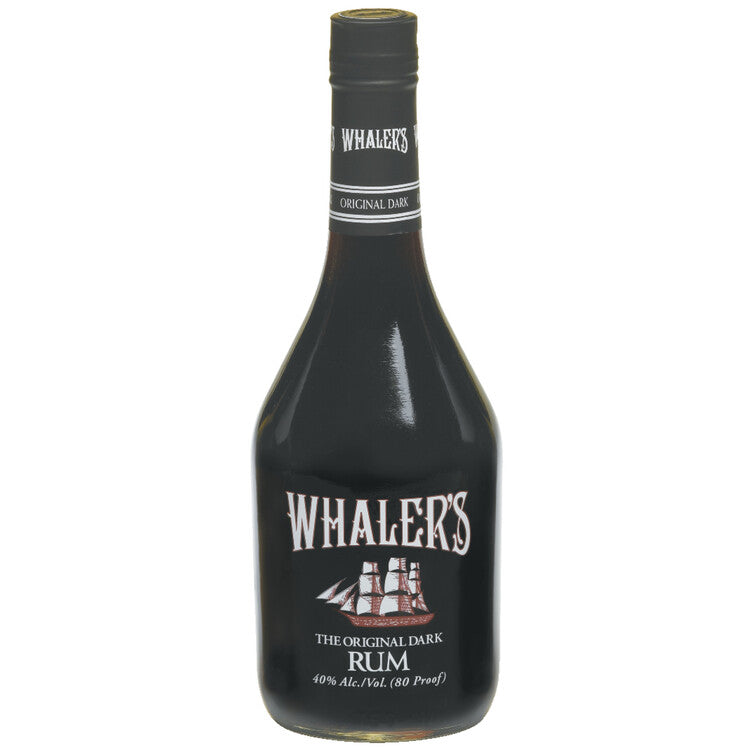 Whalers (Hh) Dark Rum Original Dark 80 - 1.0L - Front