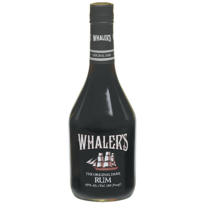 Whalers (Hh) Dark Rum Original Dark 80 - 1.0L - Front