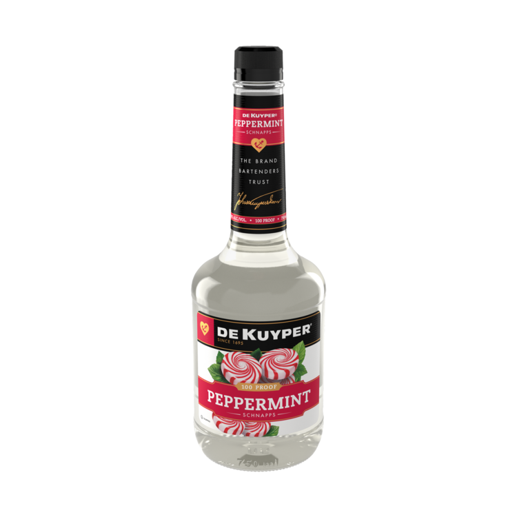 Dekuyper Peppermint Schnapps 100 - 750ML - Front