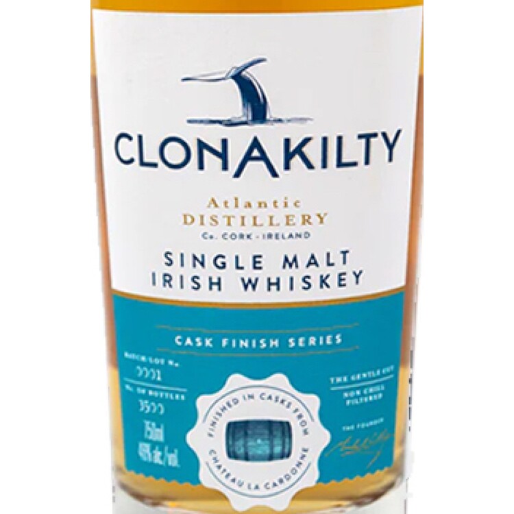 Clonakilty Single Malt Irish Whiskey 92 - 750ML - Front Label