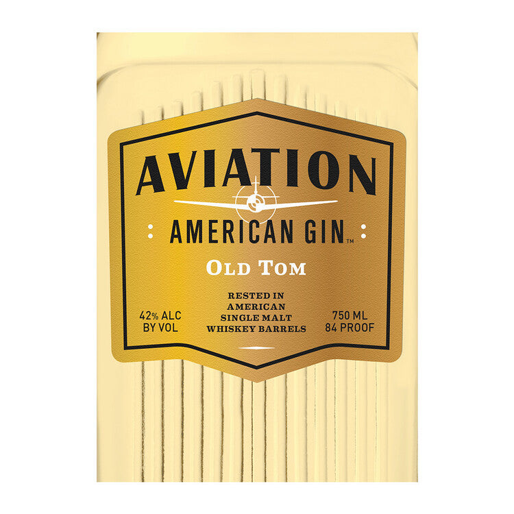 Aviation Old Tom Gin Batch Distilled 84 - 750ML - Front Label