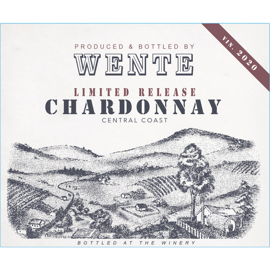 Wente Vineyards Chardonnay Limited Release Central Coast - 750ML - Front
