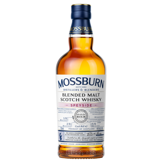 Mossburn Blended Malt Scotch Speyside 92 - 750ML