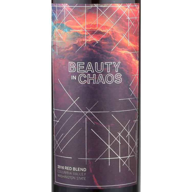 Beauty In Chaos Red Blend Columbia Valley - 750ML - Front Label