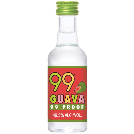 99 Brand Guava Fruit Liqueur 99 - 50ML - Front