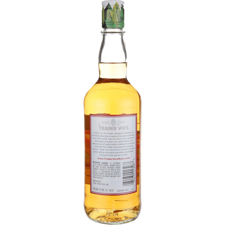 Trader Vic'S Gold Rum 80 - 750ML