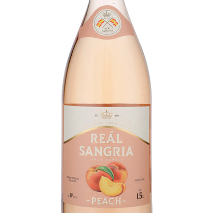 Real Sangria Peach - 1.5L - Front Label