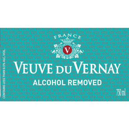 Veuve Du Vernay Sparkling Zero Non-Alcoholic Wine - 750ML - Front Label