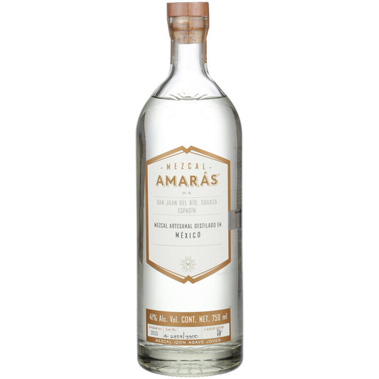Amaras Mezcal Joven Espadin 82 - 750ML - Front