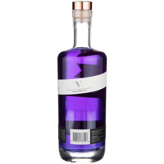 Empress 1908 Dry Gin Original Indigo 85 - 750ML - Back