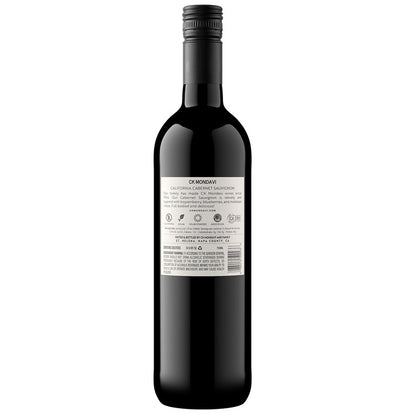 Ck Mondavi Cabernet Sauvignon California - 750ML - Back