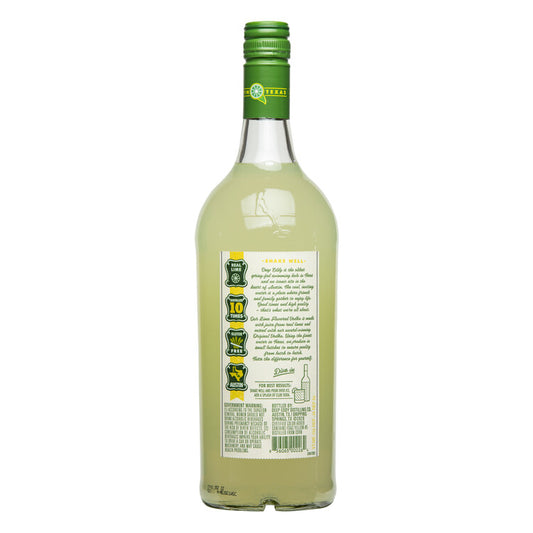 Deep Eddy Lime Flavored Vodka 70 - 1.0L - Back